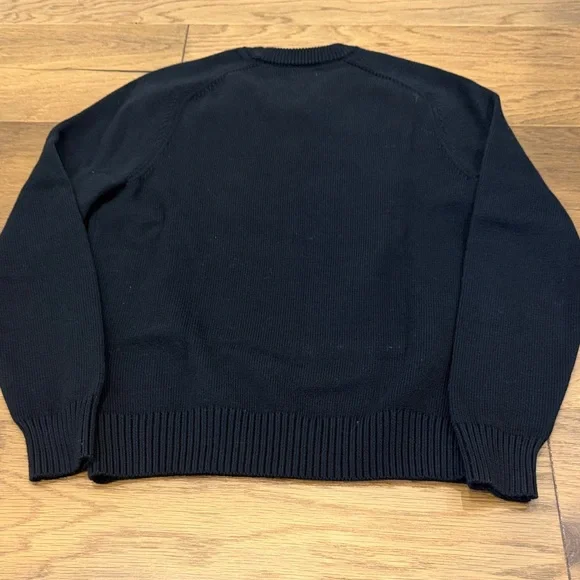 J. Crew Black Crewneck Sweater for Men - Picture 7 of 11